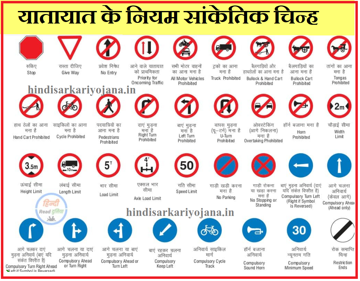 driving rules in india in hindi pdf