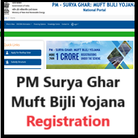 PM Surya Ghar Muft Bijli Yojana Online Form