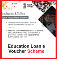 Education Loan e Voucher Scheme 