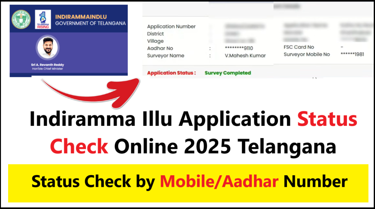 Indiramma Illu Application Status