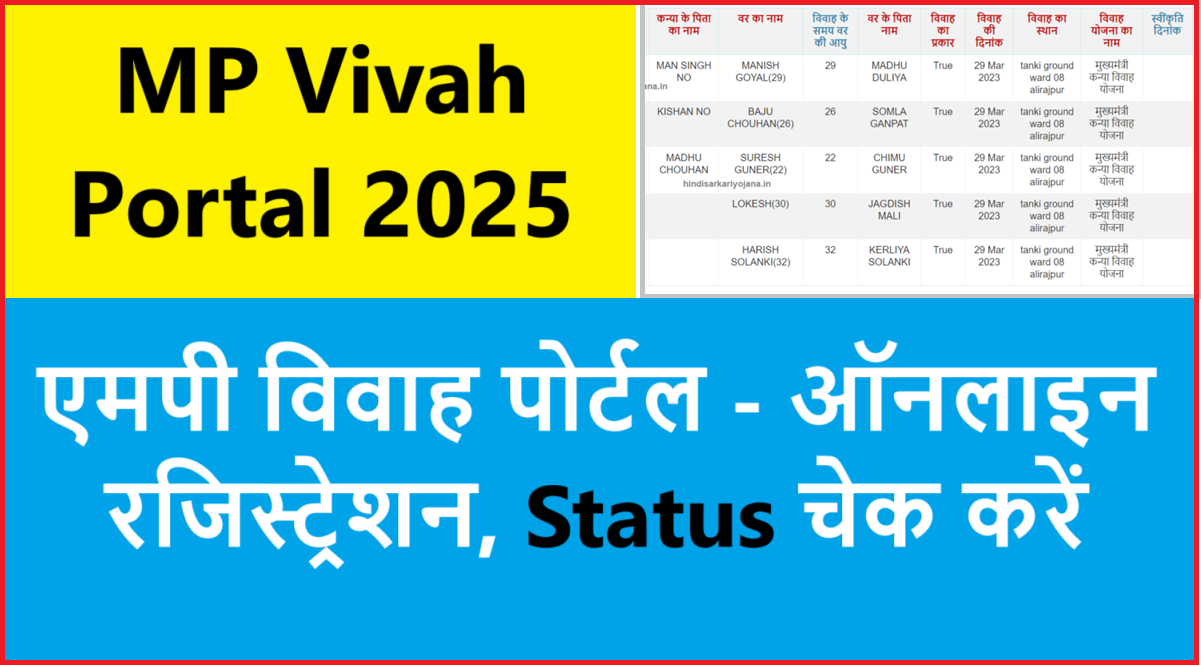 MP Vivah Portal