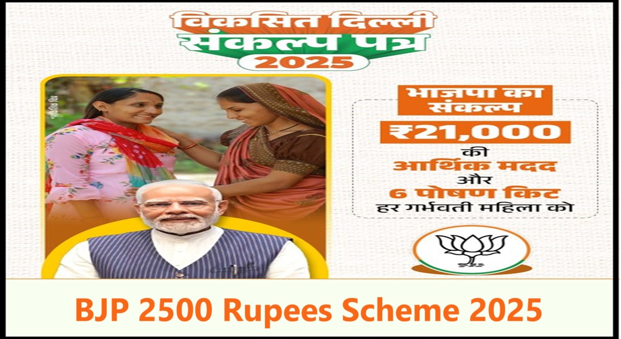 BJP 2500 Rupees Scheme