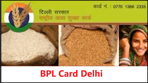 BPL Ration Card Delhi.